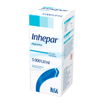 INHEPAR® 5000 UI 10ML