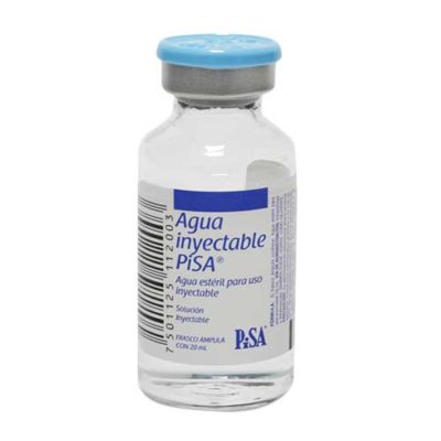 AGUA INYECTABLE 20 ML