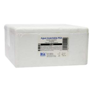 AGUA INYECTABLE 10ML C/100