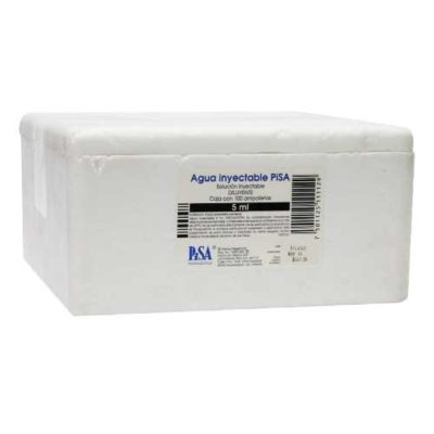 AGUA INYECTABLE 10ML C/100