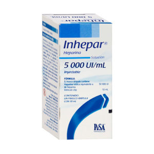 INHEPAR® 5000 UI 5ML
