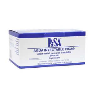 AGUA INYECTABLE 10ML C/100