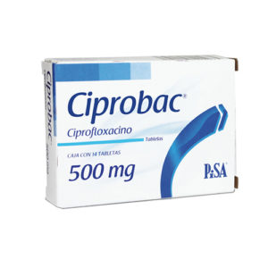 CIPROBAC®  500MG C/14 TABLETAS