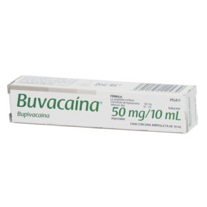 BUVACAÍNA® 50MG/10ML