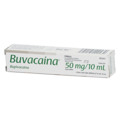 BUVACAÍNA® 50MG/10ML