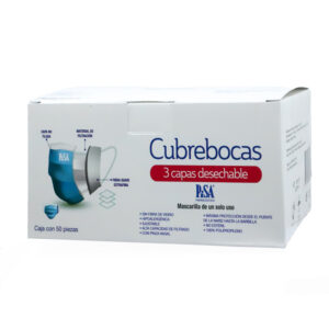 CUBREBOCAS TRICAPA