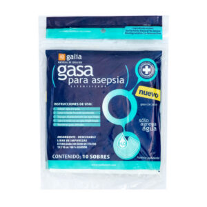 GASA ESTÉRIL PARA ASEPSIA