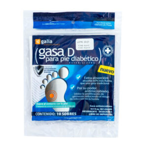 GASA PIE DIABÉTICO ESTÉRIL